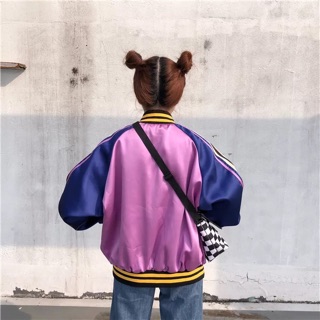 [order] áo khoác bomber phi dù hình
