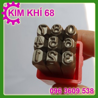Bộ đục số đóng số 3- 4-5-6