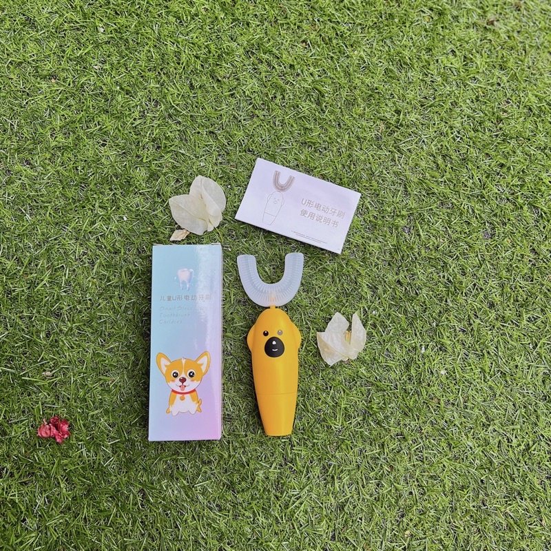 Bàn chải đánh răng điện chữ U cho bé
