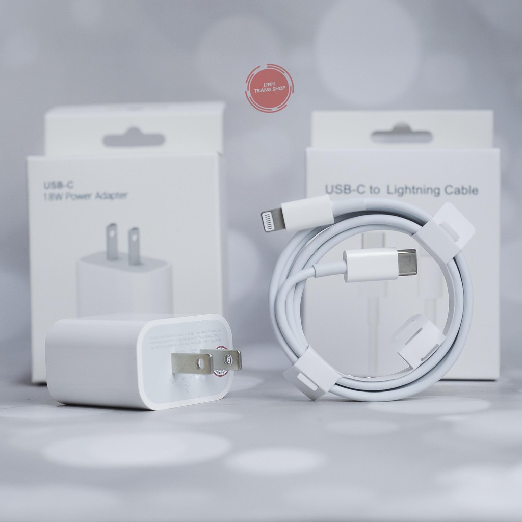 (Có Hộp, BH 12 tháng) Sạc Nhanh PD 18W USB-C To Lightning