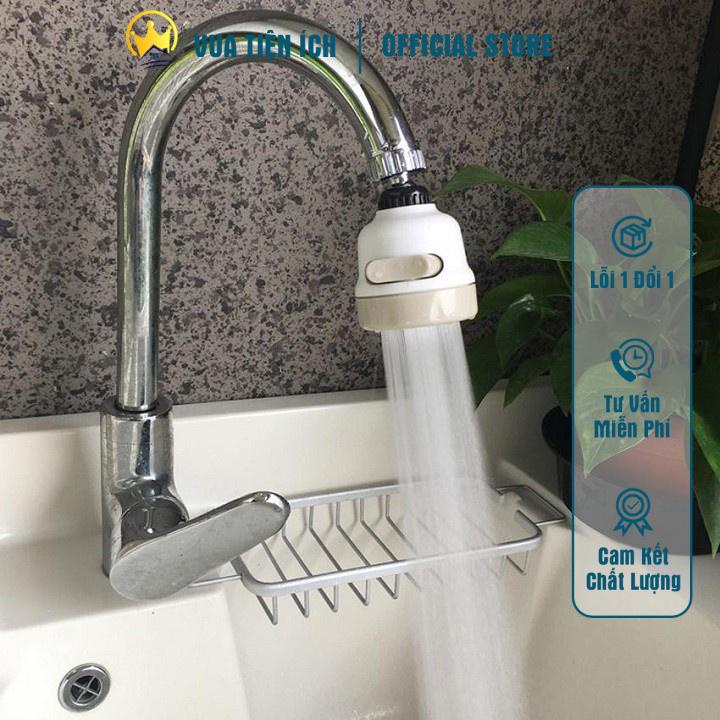 Đầu vòi nối đa năng tăng áp xoay 360 độ