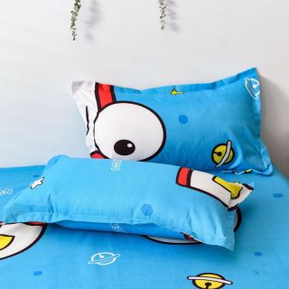 Bộ Chăn Ga Gối Doreamon Cotton Poly