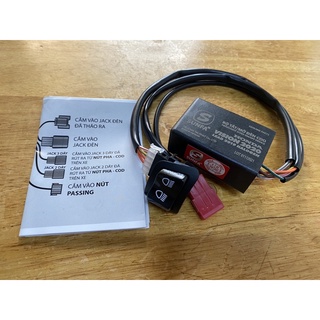 Bộ nút tắt/ mở đèn xe lead125, vision 2020 phiên bản đèn halogen