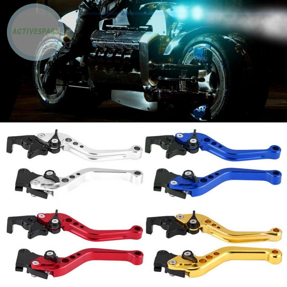 Brake Clutch Lever 1 Pair Aluminum Alloy Silver/Blue/Red/Gold Universal
