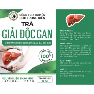 [100% THẢO DƯỢC] TRÀ THẢI ĐỘC 👍 [CHÍNH HÃNG]
