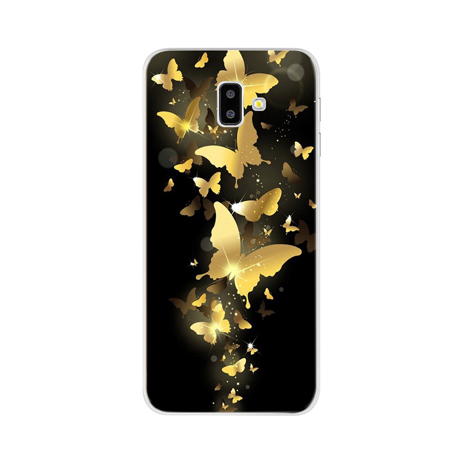 Ốp điện thoại TPU silicon mềm in hình dễ thương tùy chọn cho Samsung Galaxy J4 J6 Plus J8 2018