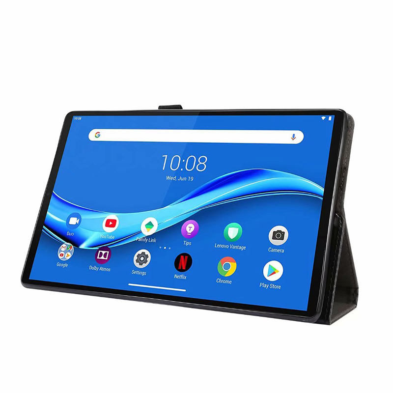Bao da máy tính bảng có giá đỡ bảo vệ cho Lenovo Tab M10 FHD Plus TB-X606F X606X X606M