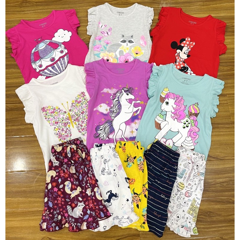 Bộ quần áo sát nách GYMBOREE cho bé gái