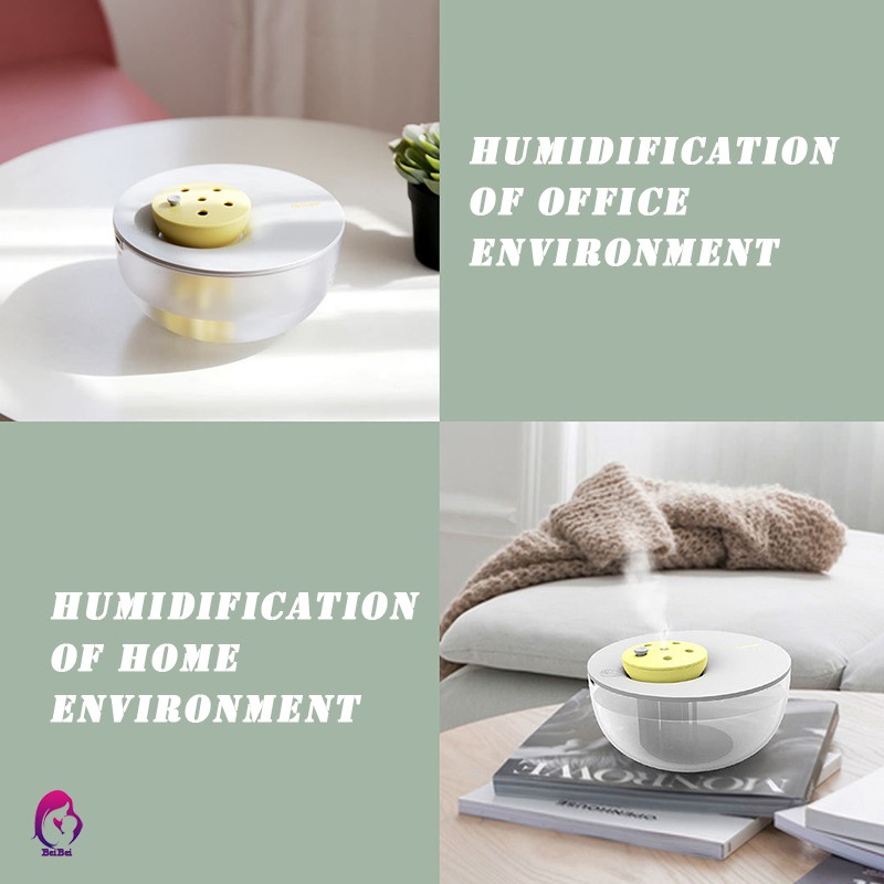 Máy Phun Sương Tạo Ẩm 6 Tốc Độ Dung Tích Lớn 1.2l Hình Hoa Sen