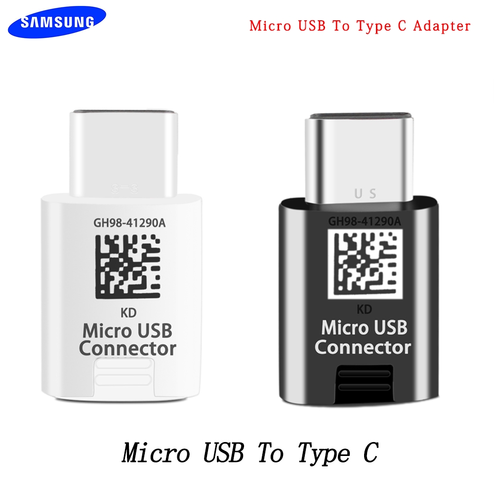 2PCS Đầu chuyển đổi Micro USB sang USB Type C 3.0 chính hãng s8 s8e note8 s9 s9e