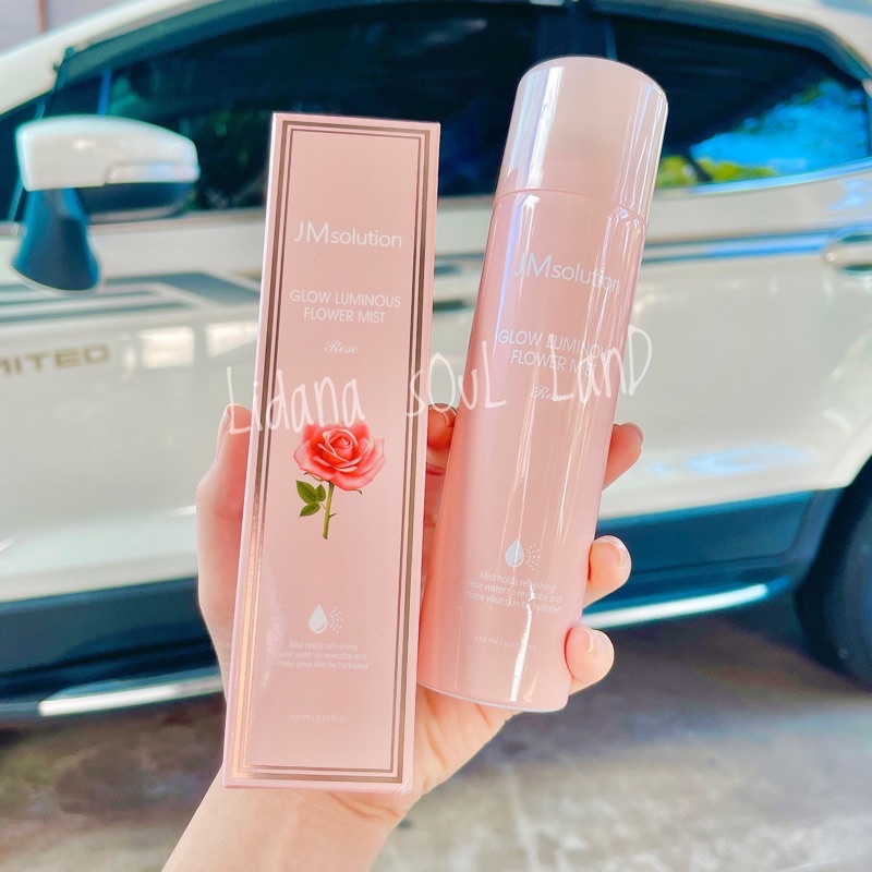 [HSD23] Xịt khoáng cấp ẩm tức thì JM solution Rose Flower Mist Hàn Quốc