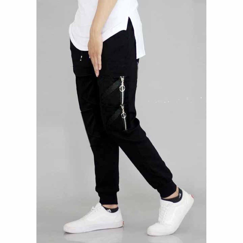 [👉 Chất dày đẹp ] Quần dài Boli 2 da Phối Khoá siêu hot 2020, co giãn dày dặn siêu chất | BigBuy360 - bigbuy360.vn