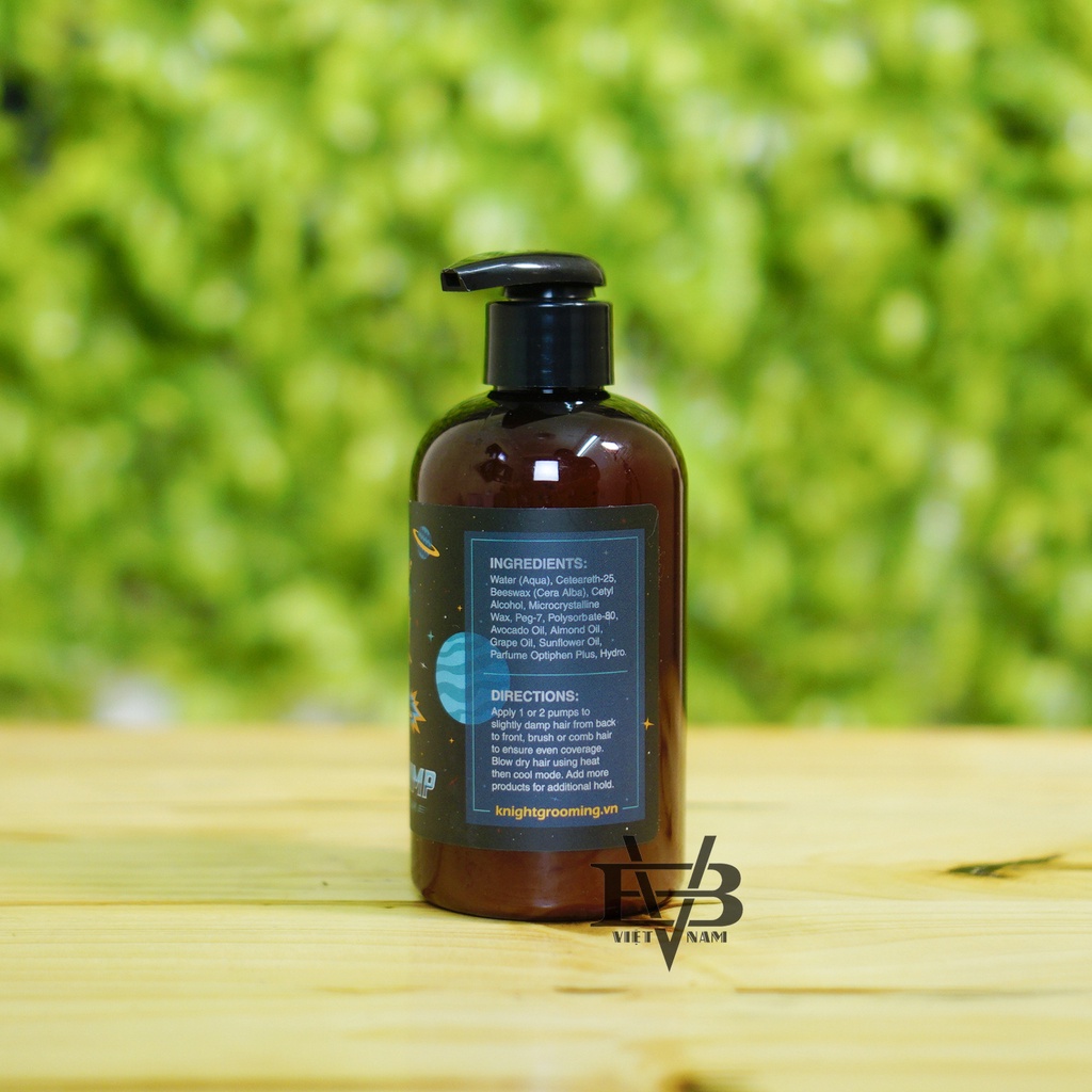 Prestyling tạo phồng tóc Knight Hydro Pump Volumizing Cream 226gr cao cấp hãng KNIGHT GROOMING