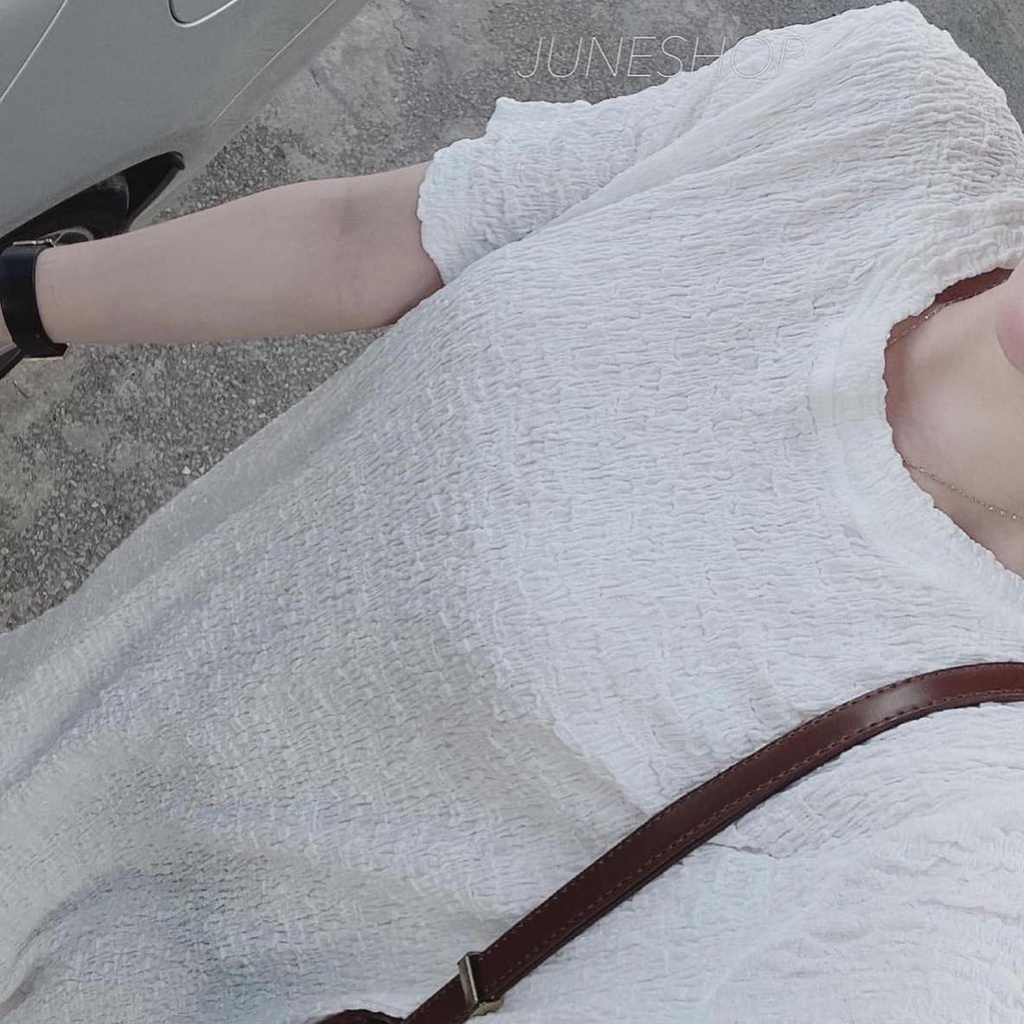 Váy Suông Nữ, Váy Suông Đũi Xốp Nhăn Dáng Maxi Siêu Co Dãn Trend 2021 | BigBuy360 - bigbuy360.vn