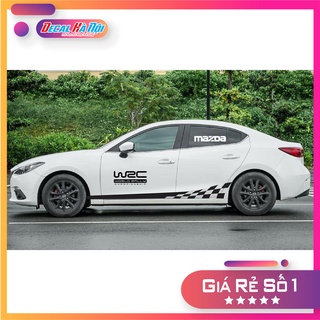 Tem ô tô dán sườn xe | phong cách thể thao | decal hànội99