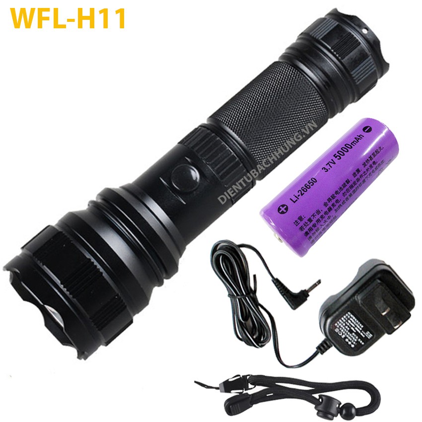 Đèn pin wasing WFL-H11 CREE LEDs XM-L2-U2 10W 1000Lumens