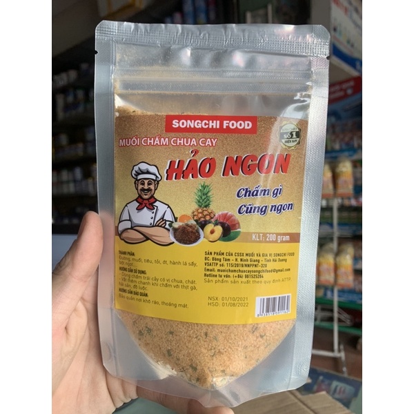 Muối Chấm Chua Cay Hảo Ngon — SongChi Food 200g( Chấm Gì Cũng Ngon )