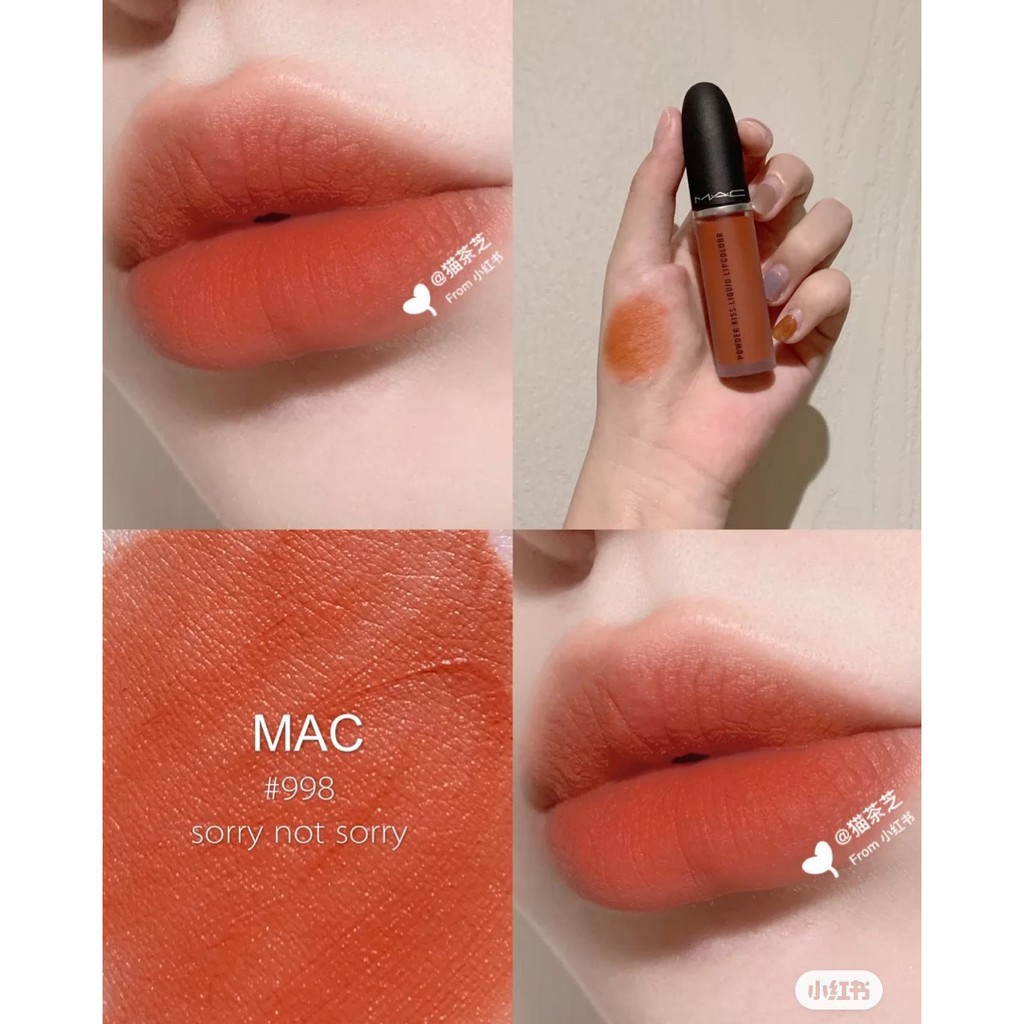[Marrakesh Mere] Son kem MAC powder kiss liquid các màu : mull it over, sorry not sory, marrakesh mere, over the taupe | BigBuy360 - bigbuy360.vn