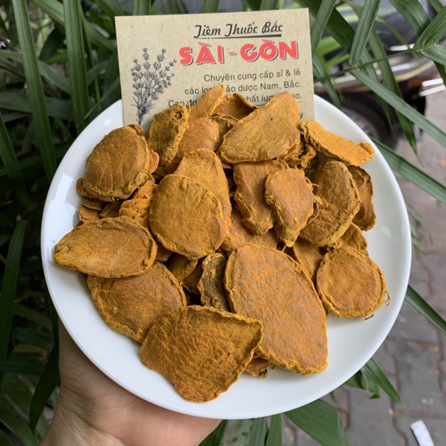 Nghệ Vàng Thái Lát khô 100g