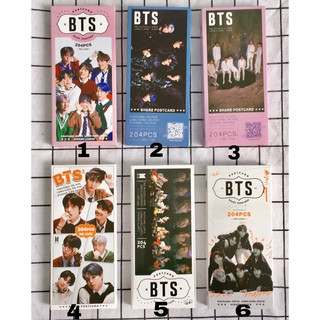 Postcard in hình Bangtan