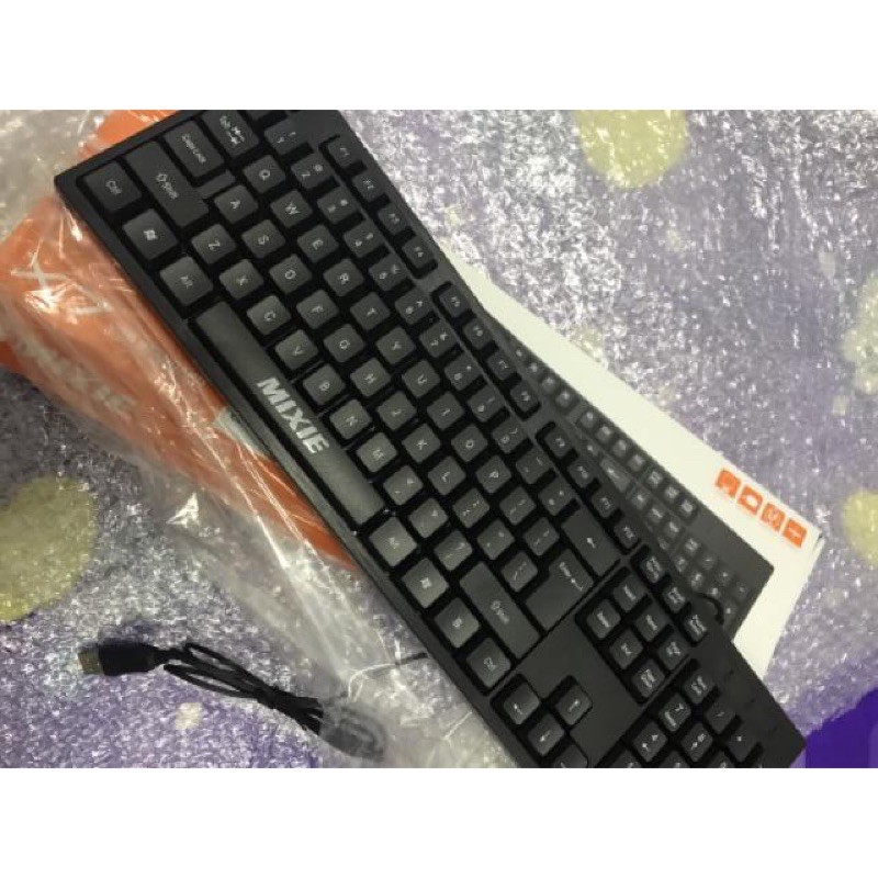 [SALE 10%] Bàn phím máy tính có dây, keyboard Mixie X7