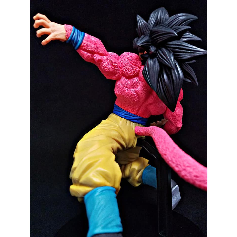 Mô hình Dragonball chính hãng - Songoku FES - Goku ssj4 + Black Goku Fes