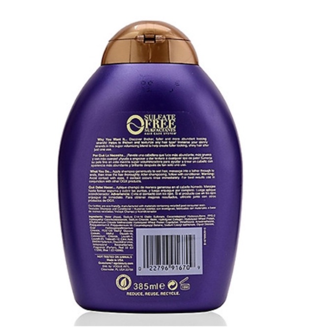 Cặp dầu gội xả tóc tím Biotin Collagen chính hãng chống rụng tóc giúp tóc dày - Shop Viloet