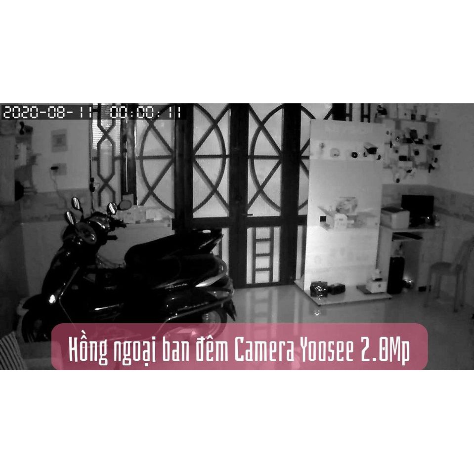 Camera yoosee chính hãng 360 độ, 2.0mp Full HD, kèm thẻ nhớ 32G