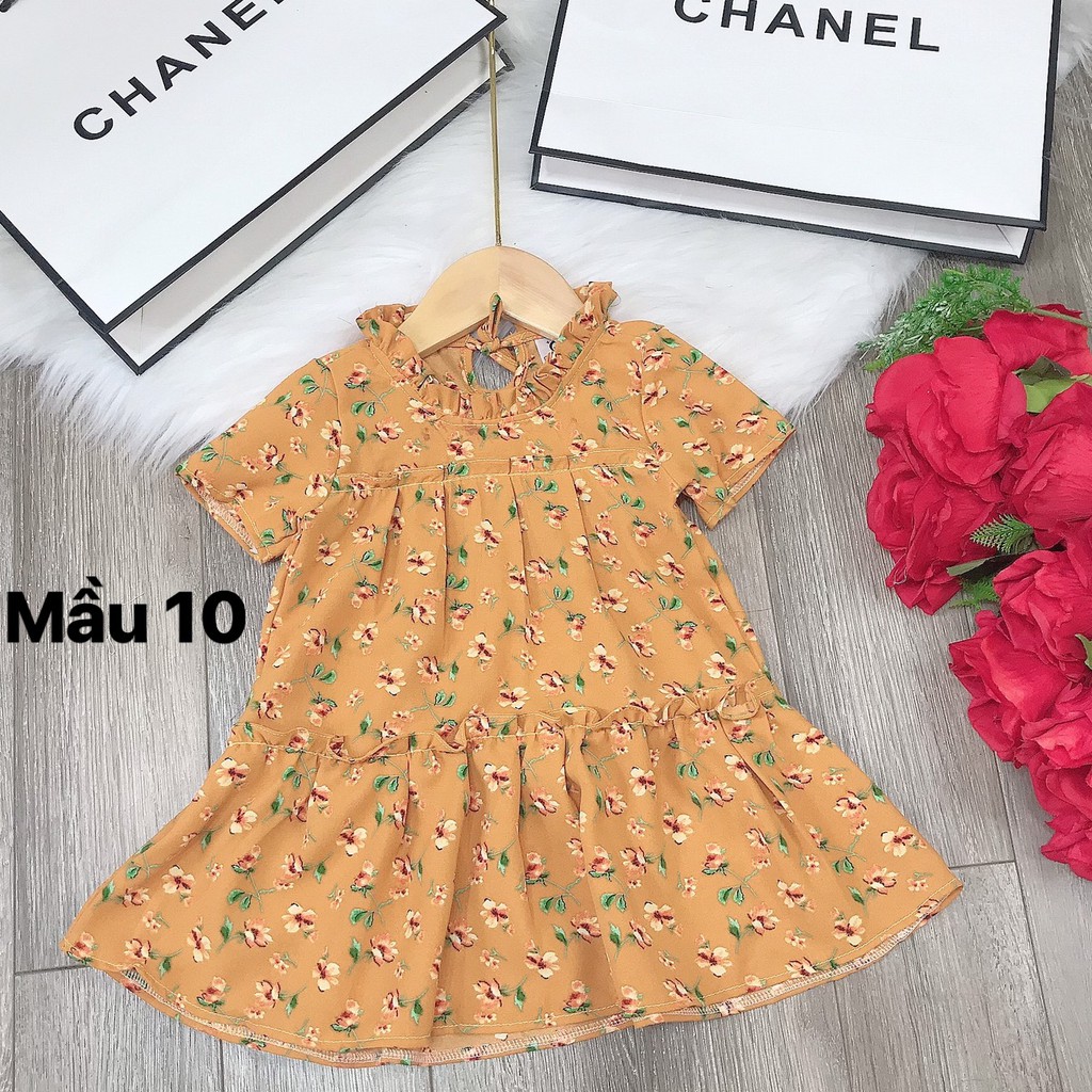 Váy Bé Gái ❤️ FREESHIP ❤️ Giảm 10K Nhập [QUANAOTREEM] Váy Bé Gái chất thô boi mềm mịn thoáng mát thấm hút mồ hôi