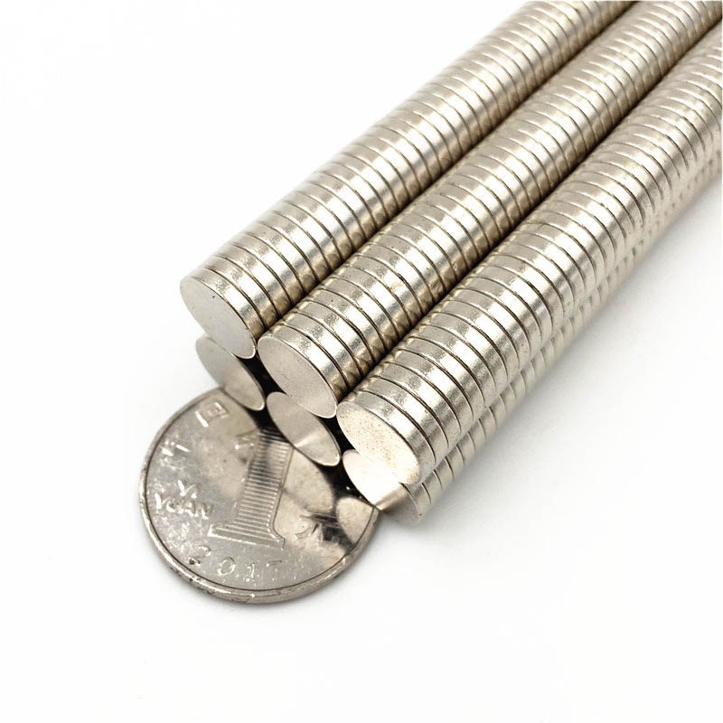 Nam châm đất hiếm viên tròn 10x2mm