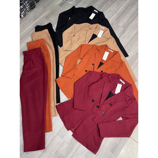 set vest (vét) 3 món công sở mã v1 (hình và video thật) | BigBuy360 - bigbuy360.vn