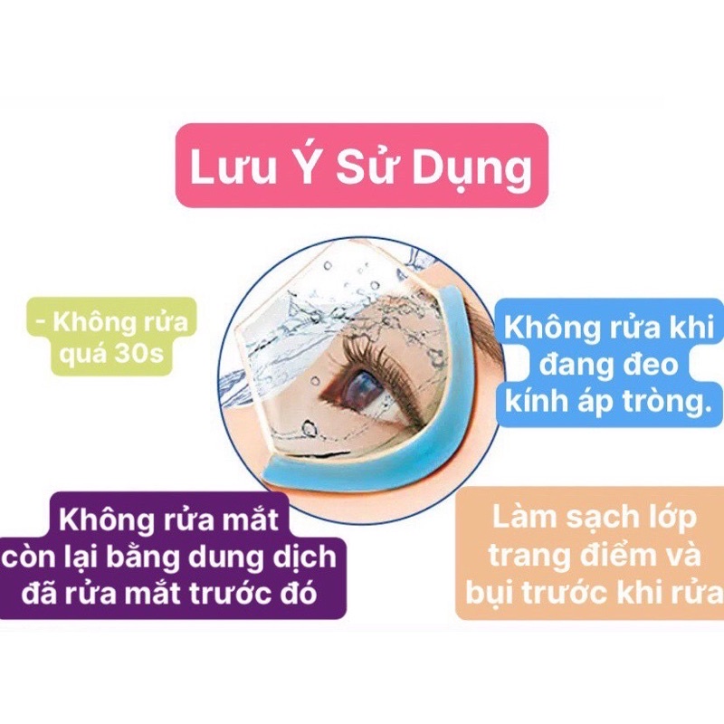 [HÀNG CHÍNH HÃNG] NƯỚC RỬA MẮT NHẬT BẢN EYEBON VITAMIN dành cho người mắt cận và đeo lens