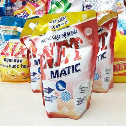 Nước giặt đậm đặc NET Matic 2,4kg