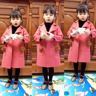 áo dạ cho bé gái