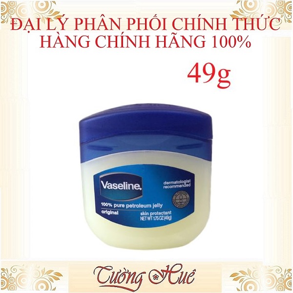 Sáp Vaseline 100% Pure Petroleum Jelly Original - 49g.