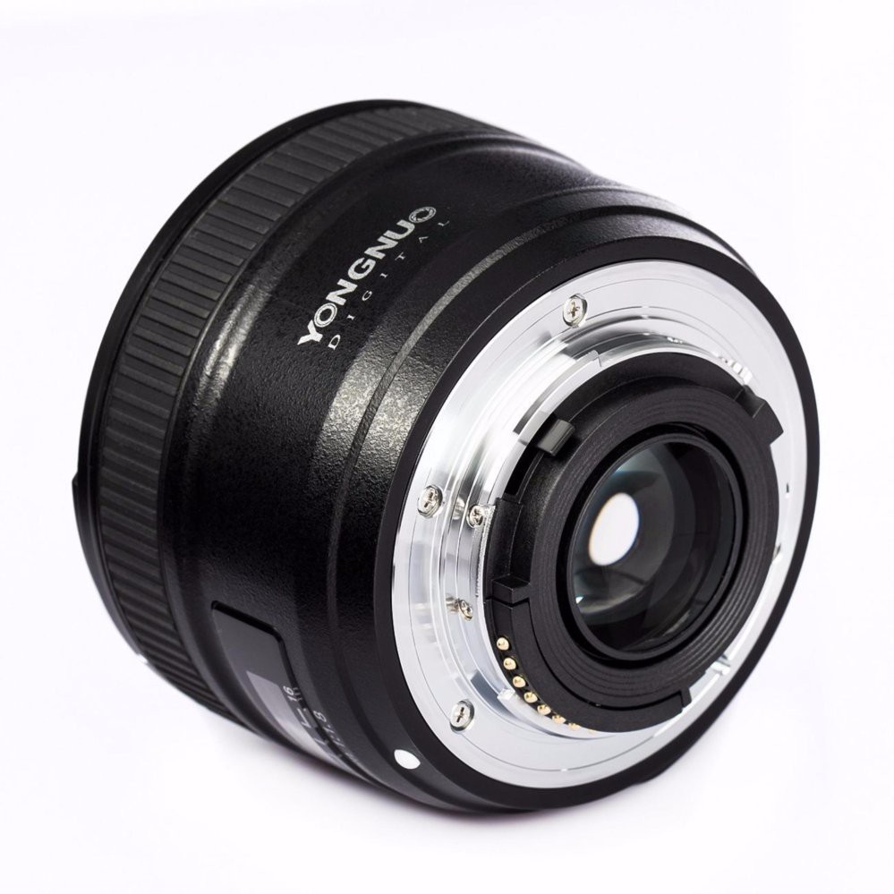 Ống Kính Yongnuo 50 F1.8 For Nikon (Bảo hành 6 tháng) Tặng lens hood + bộ vệ sinh