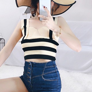 Áo tank top không dây nữ