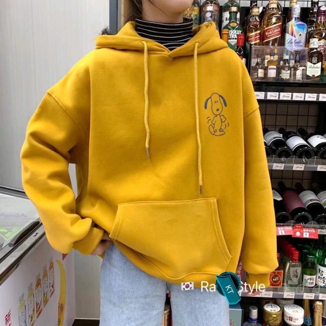 Áo hoodie logo cún KTH1119