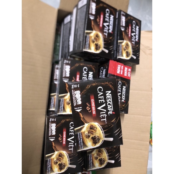 NESCAFE cà phê đen đá - Hộp 15 gói x 16g