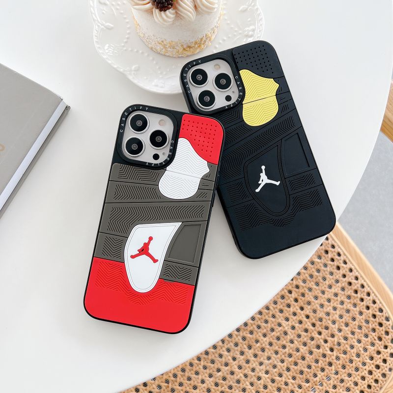 Ốp Điện Thoại silicon Hình Giày jordan 3d Chống Rơi Cho iphone 15 pro max 14 plus 13 mini 12 promax 11 xr x xs max 7g 7 plus