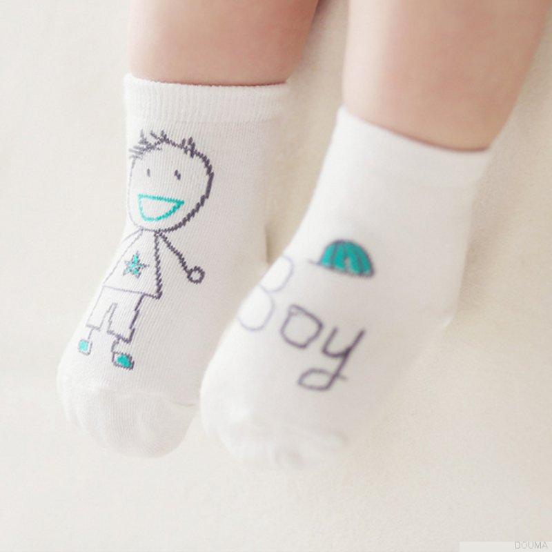 Vớ cotton họa tiết dễ thương xinh xắn cho bé