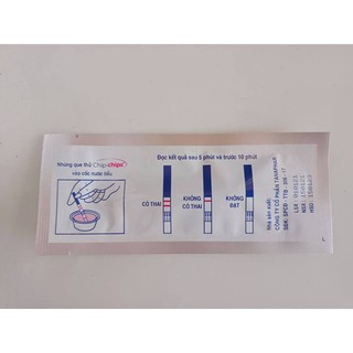 Que thử thai chip chip phát hiện thai sớm