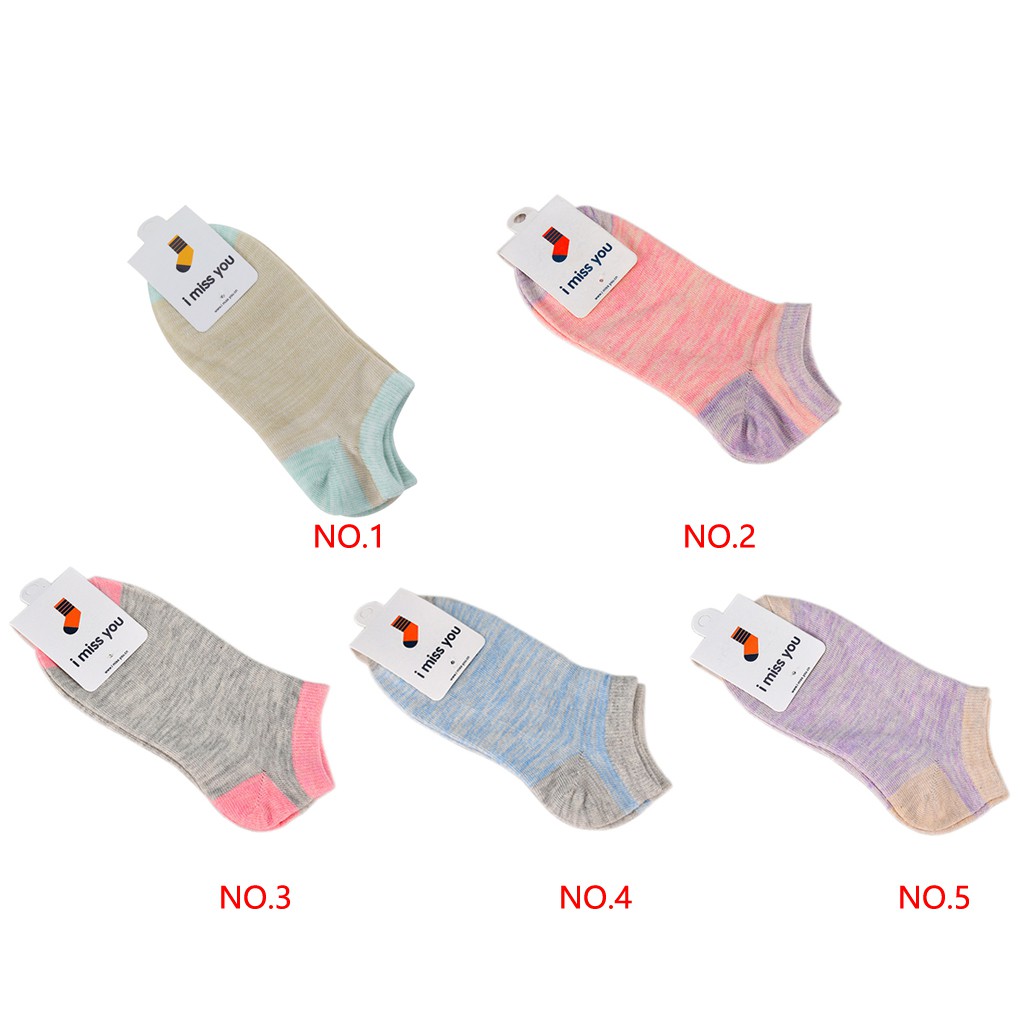 Vớ cotton nữ cổ ngắn thoáng mát thoải mái