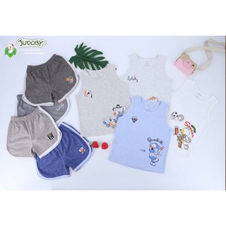 JB426 Bộ quần áo ba lỗ BT Judoby (9-24m)
