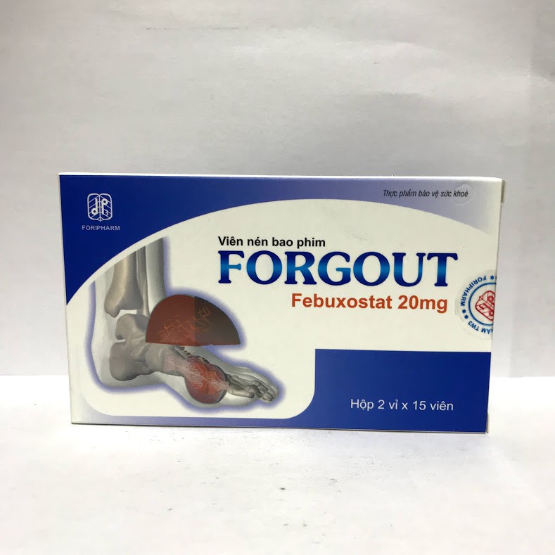 Forgout - Giảm nỗi lo về bệnh Gout