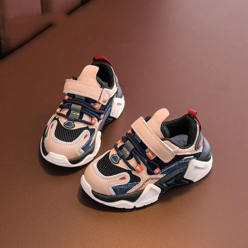 Giày Thể Thao Phối Lưới Bé Trai Bé Gái - Giày Sneaker Thoáng Khí Đế Mềm Siêu Nhẹ 1-3 Tuổi M045