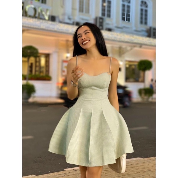 Đầm dự tiệc 2 dây siêu hot nóng bỏng mùa hè Suri BT141