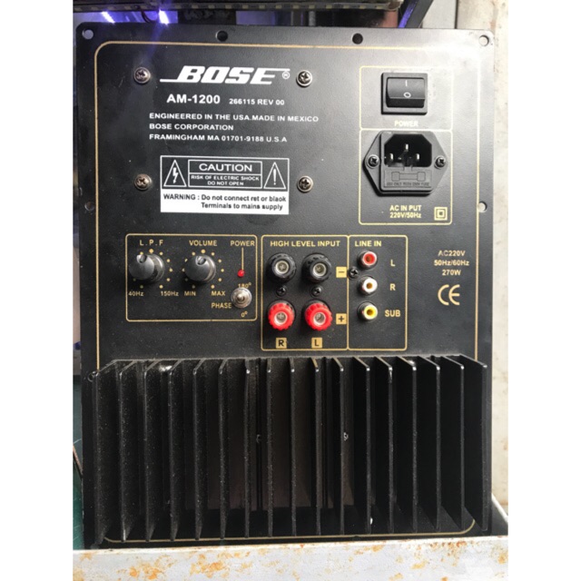 Mạch súp 150w nguồn vuông