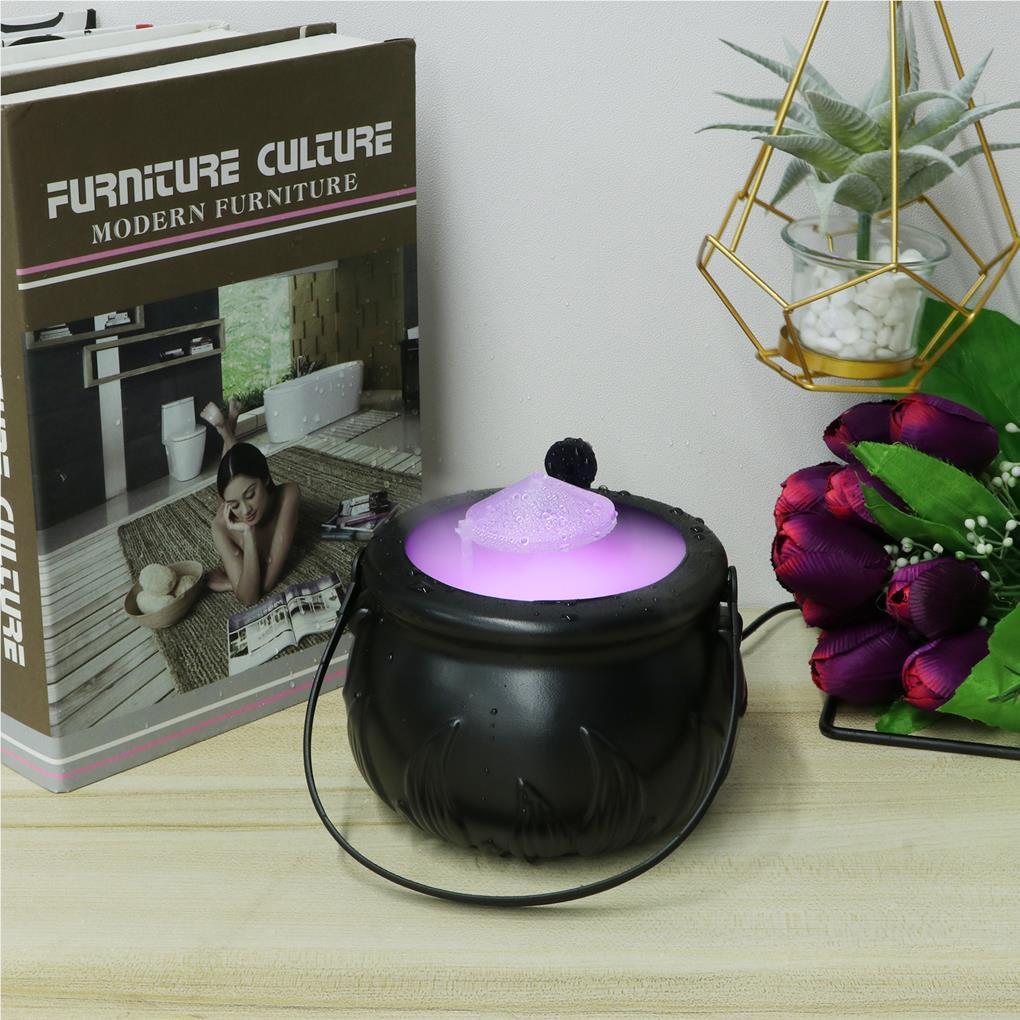 [doublelift Vn] Đèn LED Hình Phù Thủy Thay Đổi Màu Sắc Trang Trí Không Khí Cho Lễ Halloween