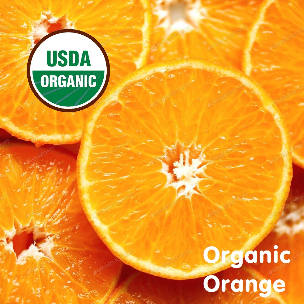 USDA Organic Tinh dầu cam ngọt hữu cơ Sweet Orange Essential Oil
